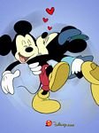 pic for MICKEY AND MINNIE KISS